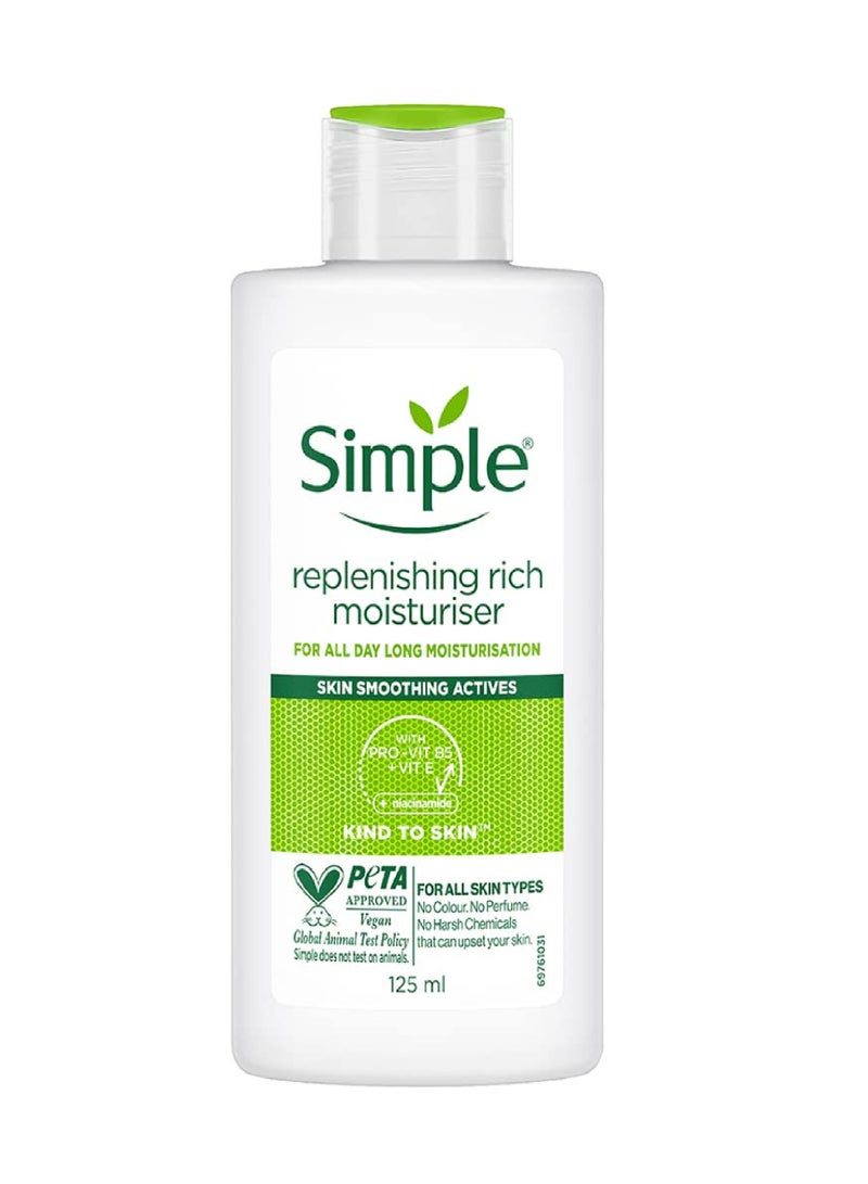 SIMPLE REPLENISHING RICH MOISTUR 125ML