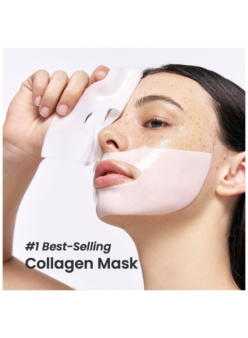 BIODANCE Bio-Collagen Real Deep Mask, Hydrating Overnight Mask, Pore Minimizing, Elasticity Improvement | 34g x4ea