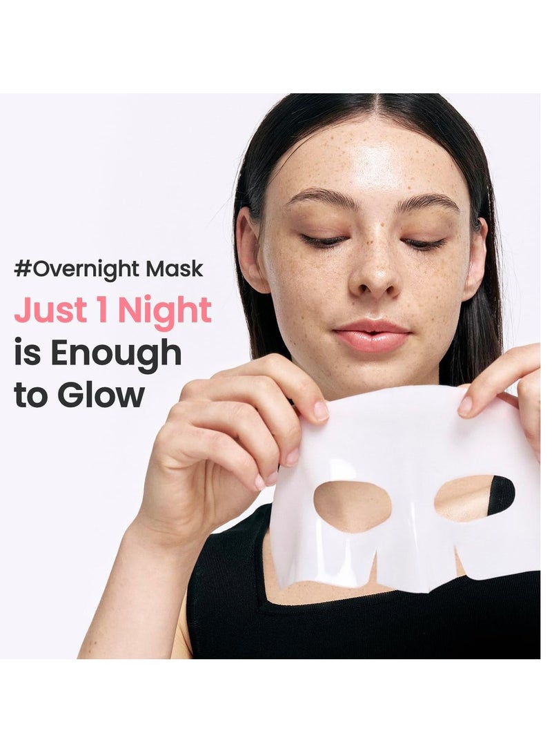 BIODANCE Bio-Collagen Real Deep Mask, Hydrating Overnight Mask, Pore Minimizing, Elasticity Improvement | 34g x4ea