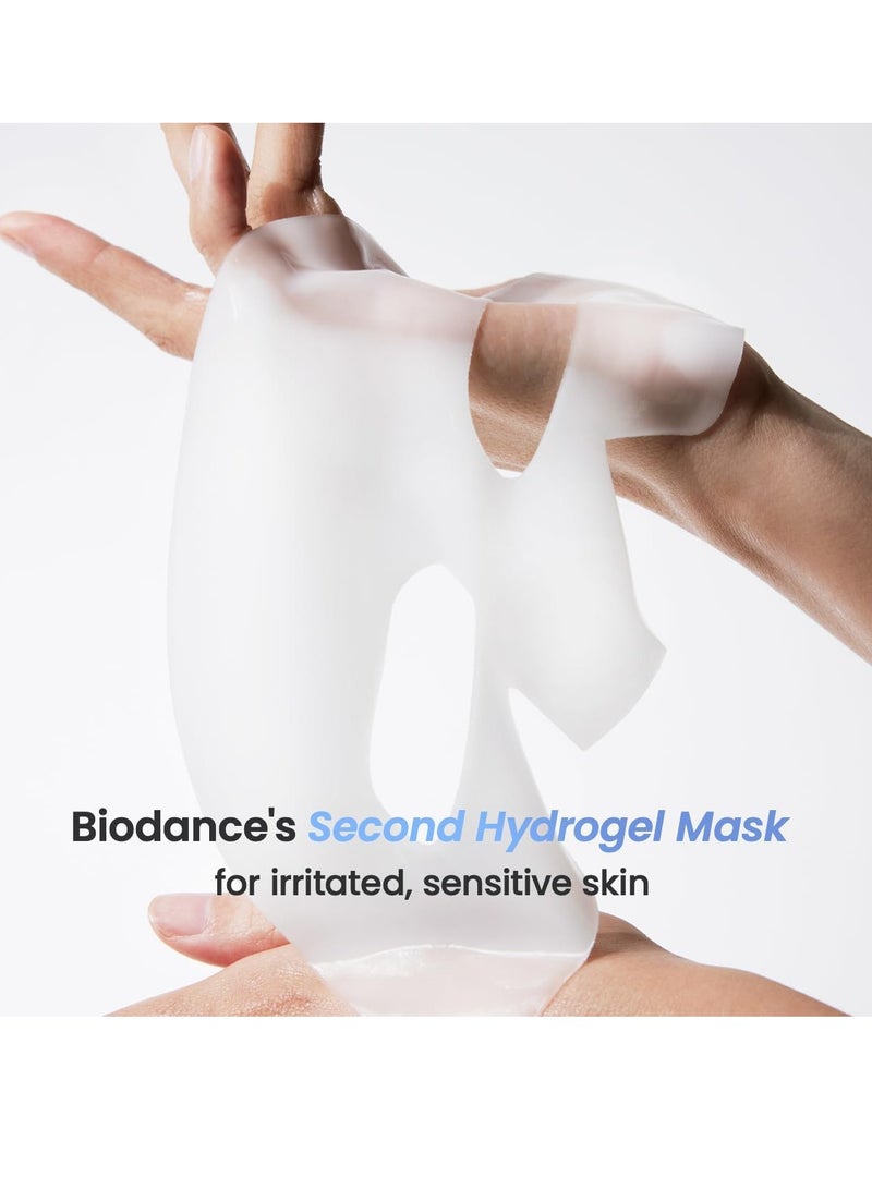 BIODANCE Hydro Cera-nol Real Deep Mask, Overnight Hydrogel Mask, Soothing, Moisturizing, Nourishing | 34g x 4ea