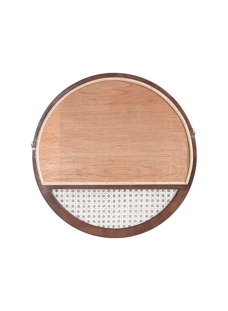 Rattan Mirror with weaving