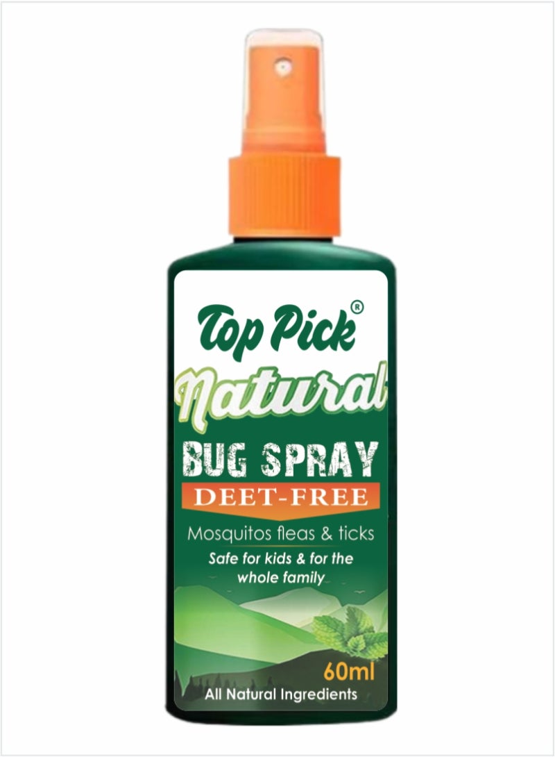 DEET-Free Bugs And Mosquito Repellent for Children and Adults