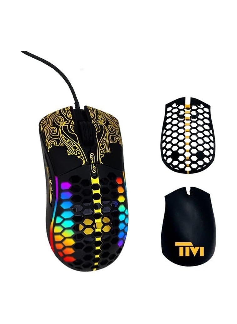 Twisted Minds COOLKNIGHT Wired Gaming Mouse RGB - BLACK - 12000 DPI