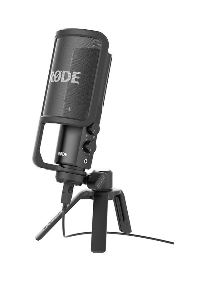 Versatile Studio Quality USB Microphone NT-USB Black