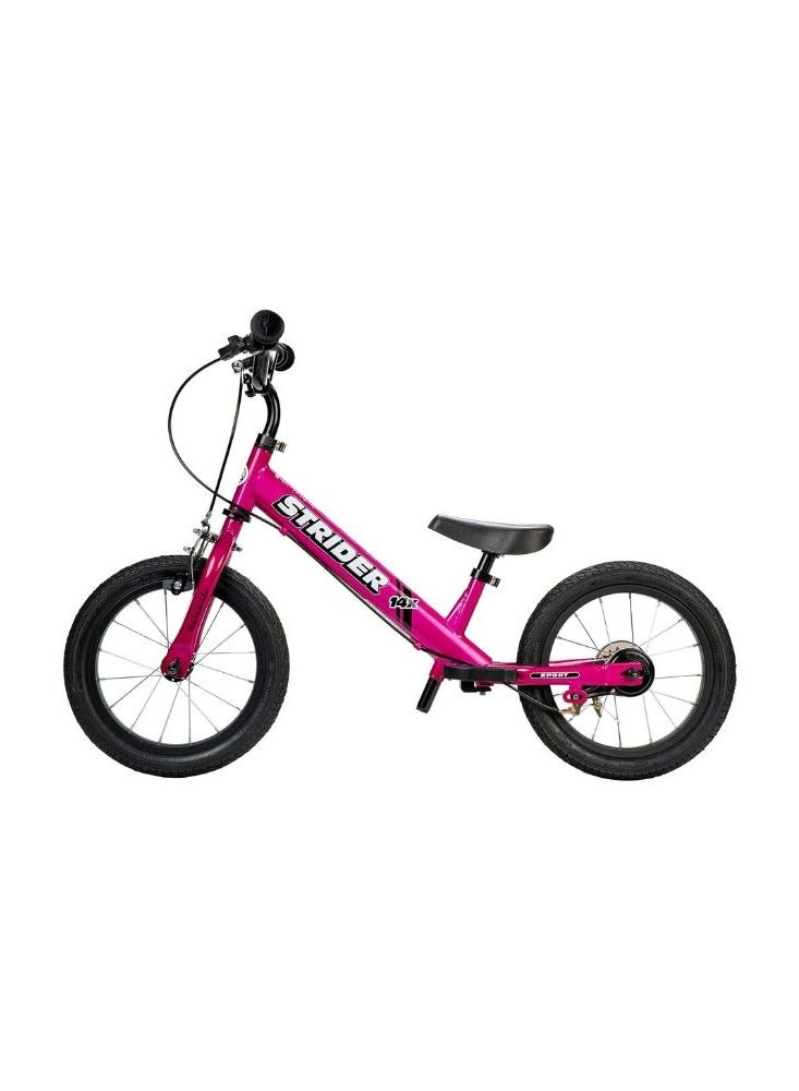 STRIDER 14x Cross-Country Bicycle with Brake Pink