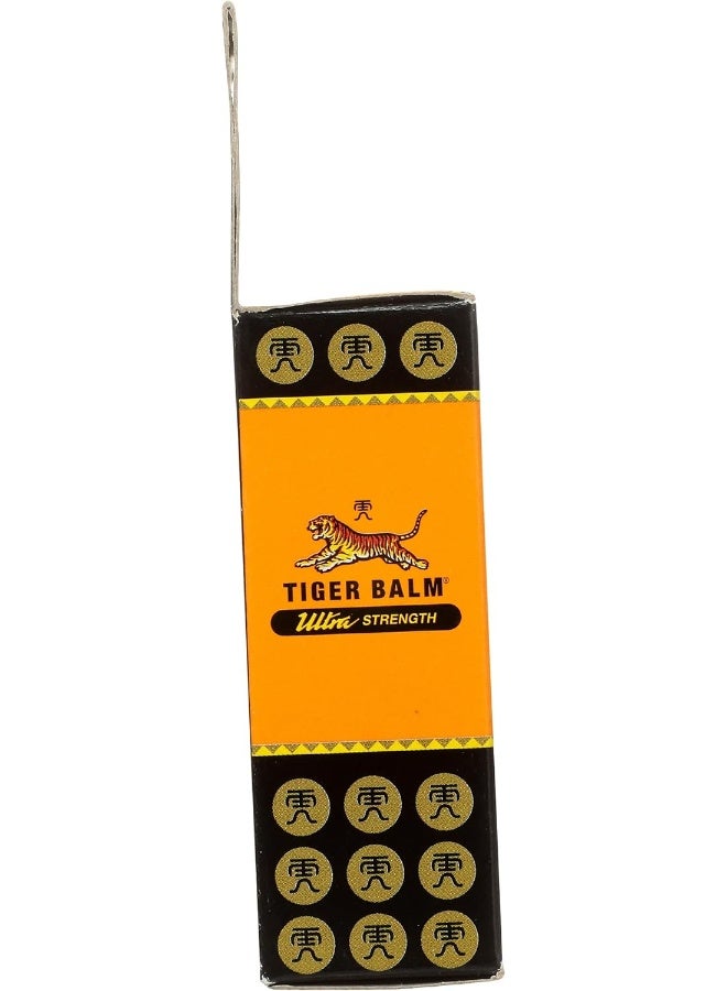 Tiger Balm Pain Relieving Ointment Ultra Strength Non-staining, 1.7 Ounce