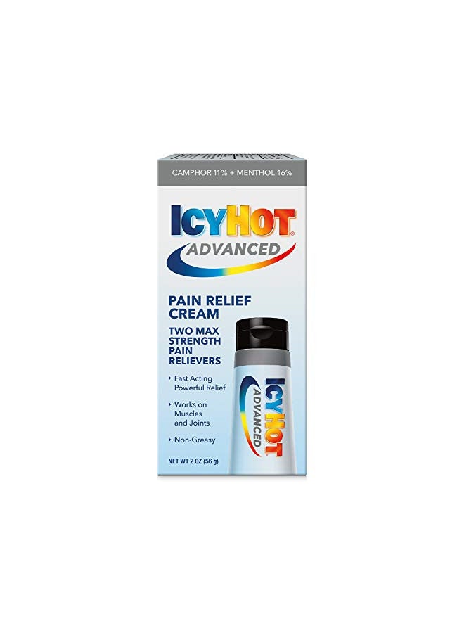 Icy Hot Advanced Relief Pain Relief Cream, 2 Ounces