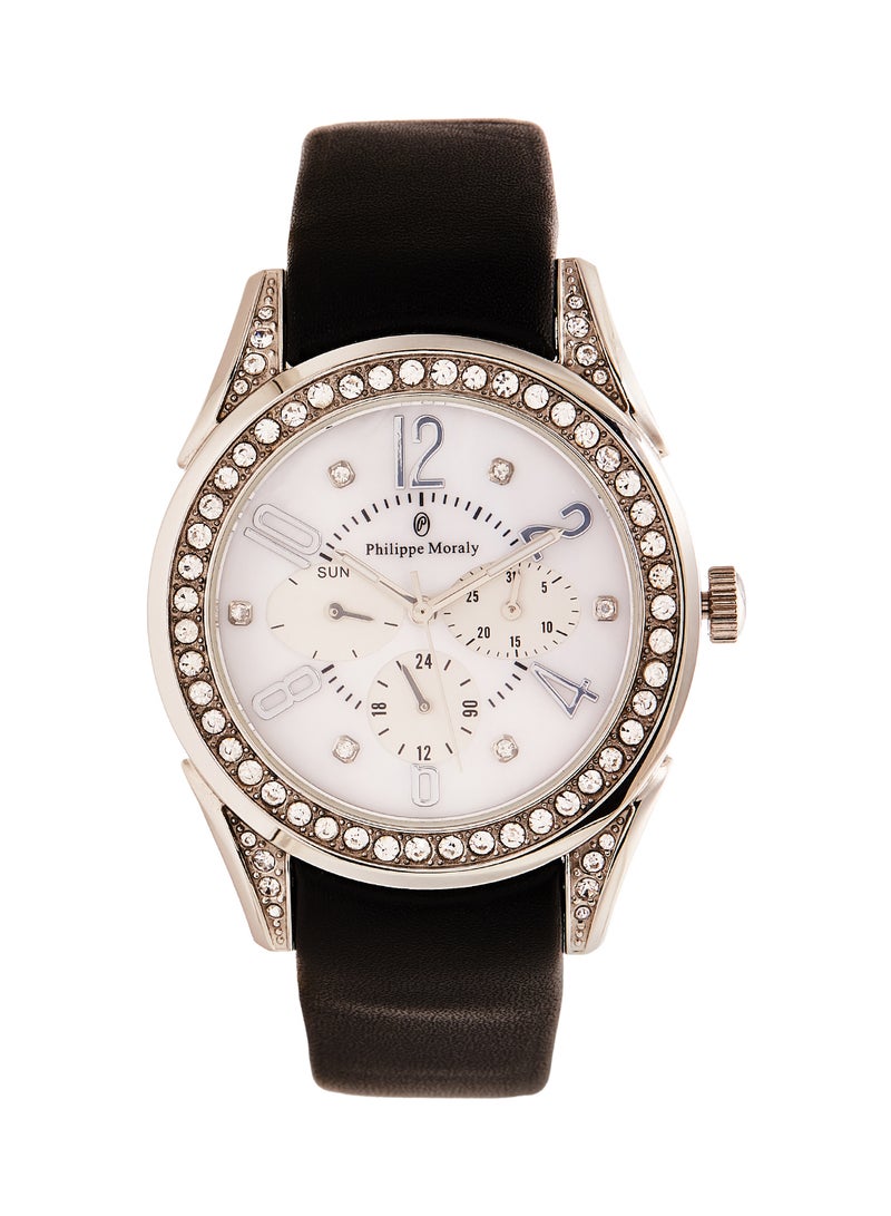 women Water Resistant Leather Analog Wrist Watch LS1112WPWB