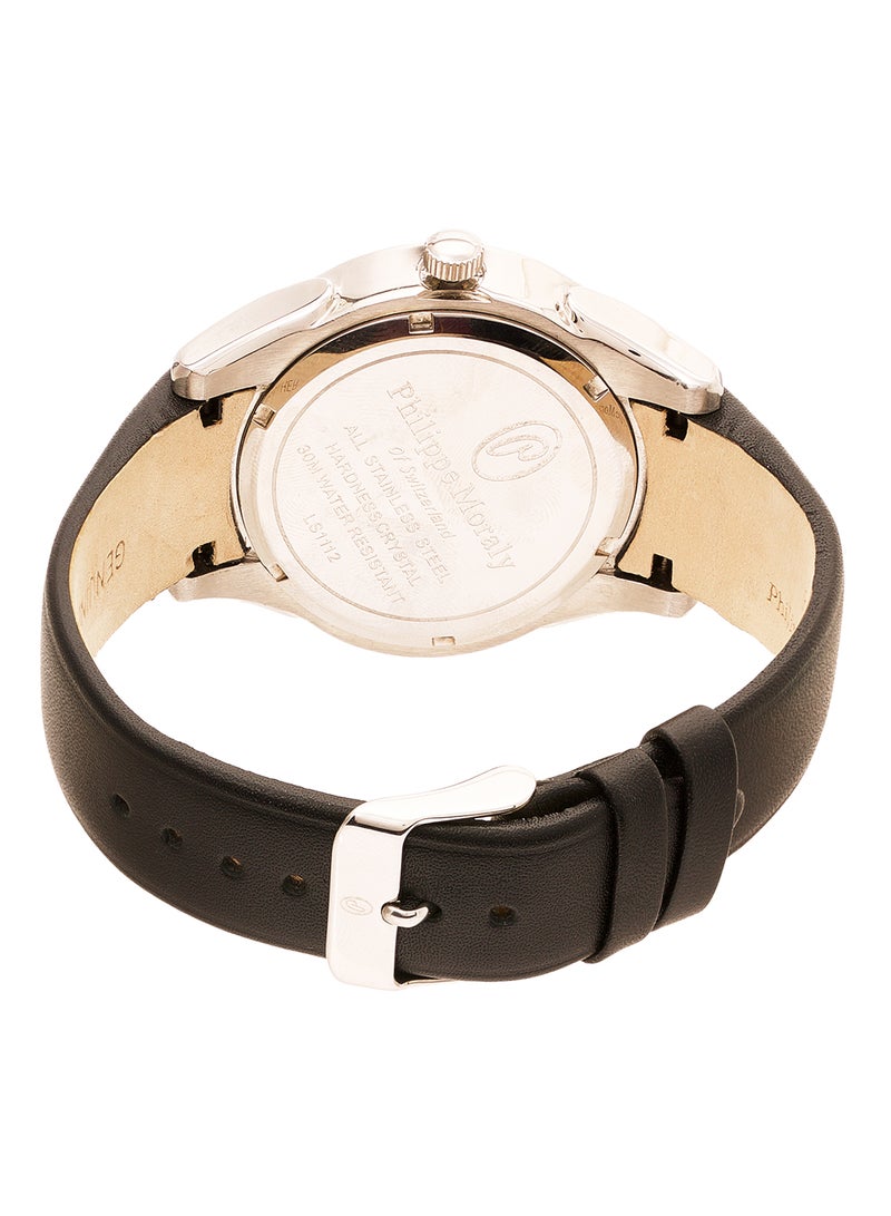 women Water Resistant Leather Analog Wrist Watch LS1112WPWB