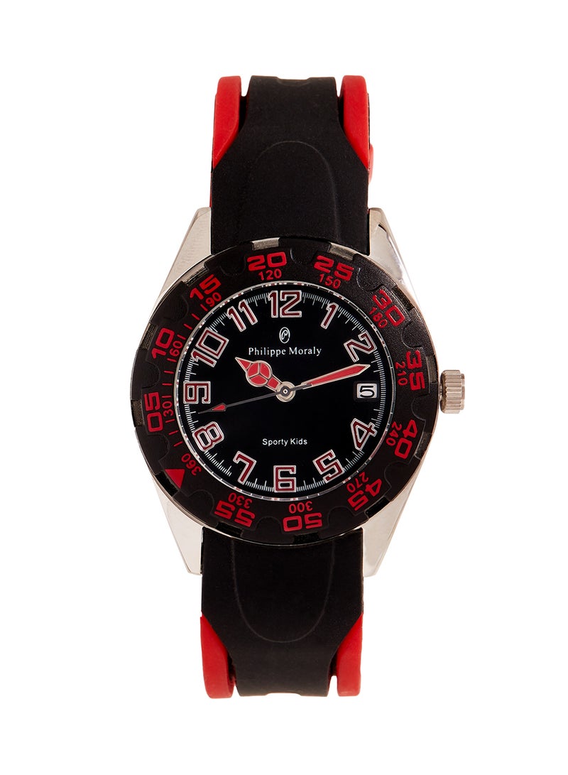 Water Resistant Rubber Analog Wrist Watch RK1111WBR
