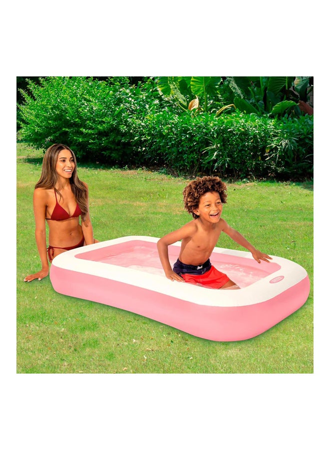 Intex Rectangular Pool Inflated Size: 166cm x 100cm x 25cm