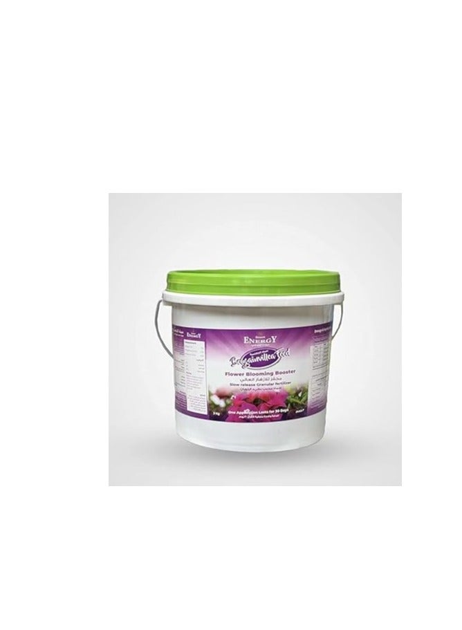 Bougainvillea Feed Fertilizer for all Plants 3kg is a Specially Formulated Nutrient Blend Designed to Promote the Health and Vibrant Growth of Bougainvillea Plants and other Flowering Plants.