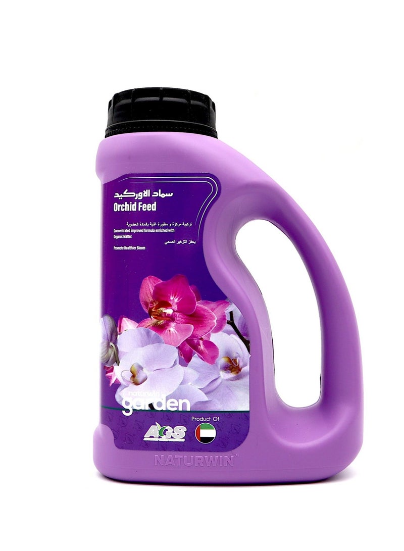 Organic Based Orchid Feed Liquid Flowers Booster is a Specially Formulated Liquid Fertilizer Designed to Enhance Growth and Blooming of Orchids With a 500ml Bottle Orchid Feed Provides Essential Nutrients in an Organic form Promoting Vibrant Flowers and Healthy Foliage.