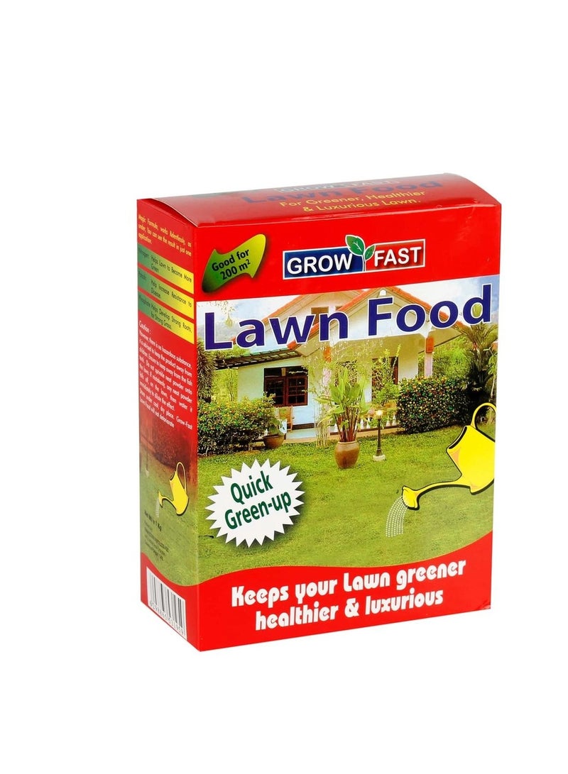 Lawn Food Fertilizer is a Specially Formulated Product Designed to Promote Healthy Lush Green Lawns 1 Kg Fertilizer Provides Essential Nutrients that Enhance Grass Growth Improve Lawn Density and Support Overall Lawn Health.