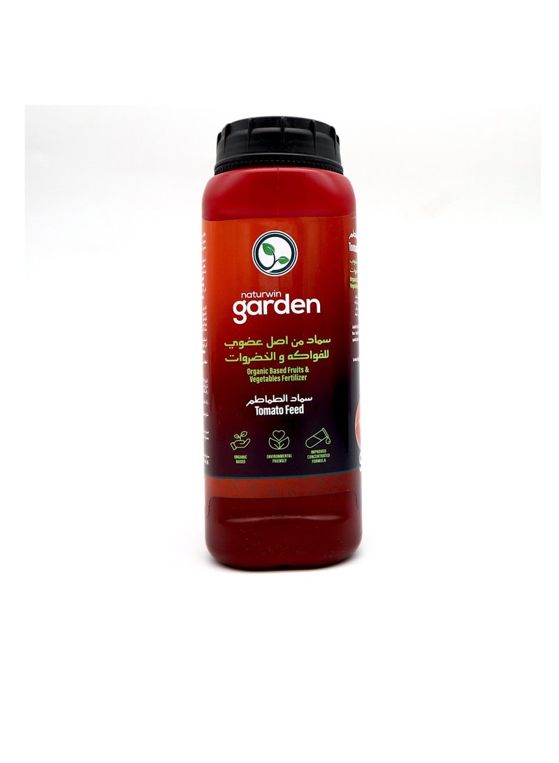 AGS Naturwin Organic Based Tomato Feed Fruit & Vegetables Liquid Fertilizer 500ml is a Specialized Liquid Fertilizer Designed to Support the Healthy Growth and High Yield of Tomatoes Fruits and Vegetables.