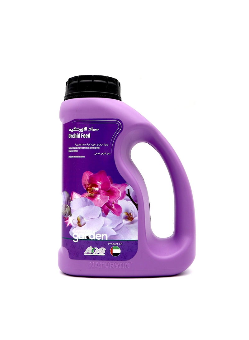 Organic Based Orchid Feed is a Specially Formulated Liquid Fertilizer Designed to Enhance the Growth and Blooming of Orchids Packaged in a Convenient 500 ml Bottle Orchid Feed Provides Essential Nutrients to Promote Vibrant Flowers and Robust Plant Health.