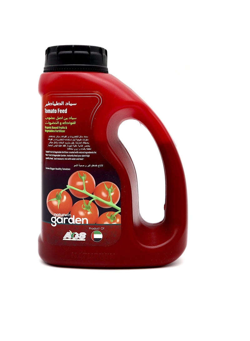 AGS Naturwin Organic Based Tomato Feed Fruit & Vegetables Liquid Fertilizer 500ml is a Premium Organic Solution Designed to Enhance the Growth and Productivity of Tomatoes Fruits and Vegetables.