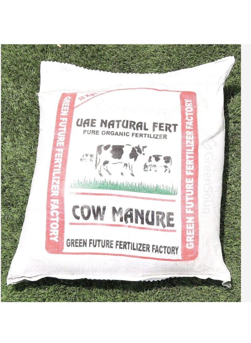 UAE Natural Organic Cow Manure Fertilizer is a High Quality Natural Fertilizer Designed to Enrich Soil and Promote Healthy Plant Growth Packed in a Convenient 16 kg Bag Organic Fertilizer Provides a Sustainable and Eco Friendly Solution for Gardeners and Farmers Looking to Enhance their Soil’s Fertility.