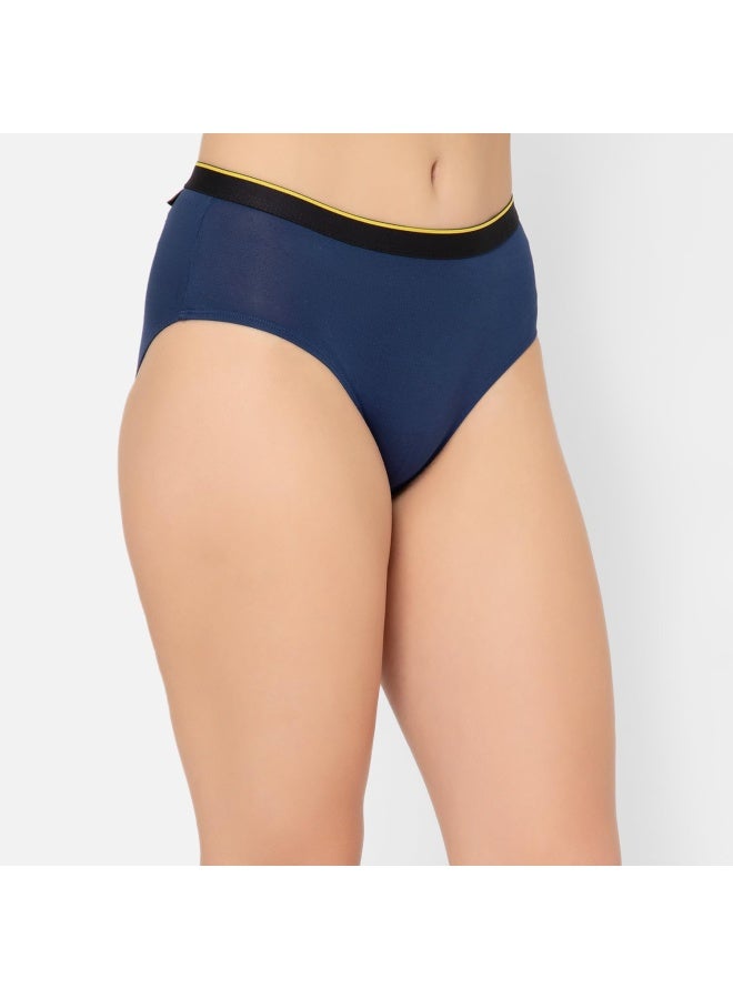 Bummer Women's Solid Micro Modal Hipsters Panties | Soft & Breathable Underwear | Combo Pack of 3