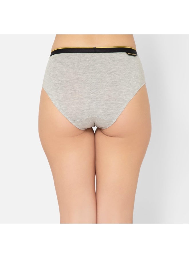 Bummer Women's Solid Micro Modal Hipsters Panties | Soft & Breathable Underwear | Combo Pack of 3