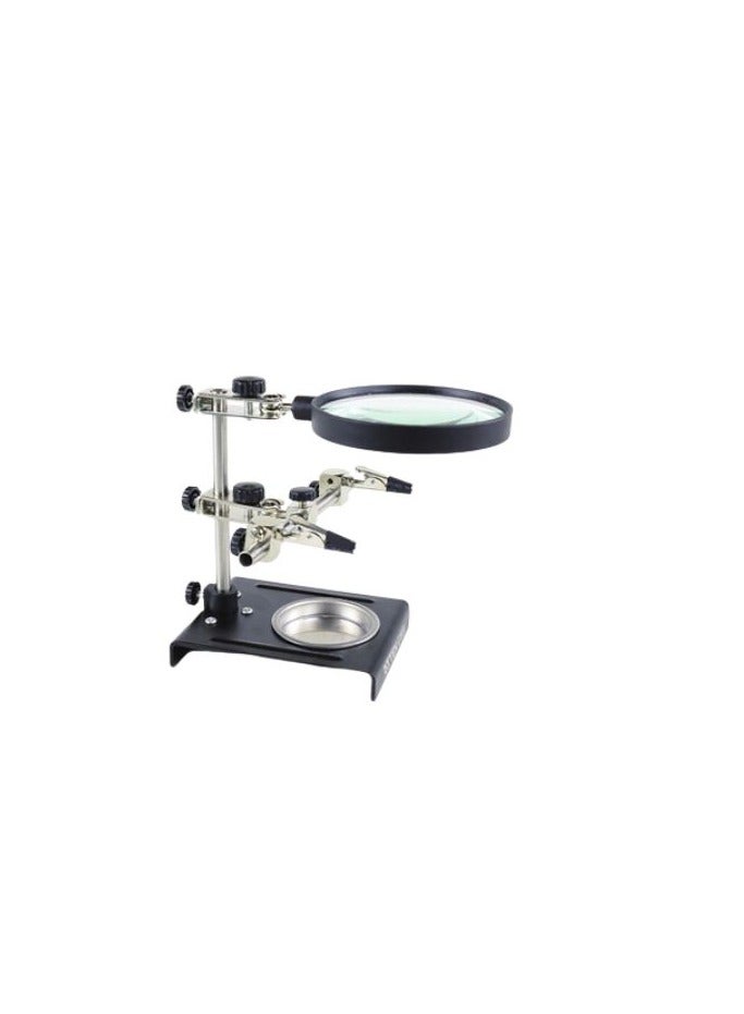 Atten FT-90A Magnifying Frame is a versatile optical tool designed to enhance precision in detailed work With its built in magnifying lens and adjustable features this frame is perfect for electronics assembly repair tasks and intricate craft projects.