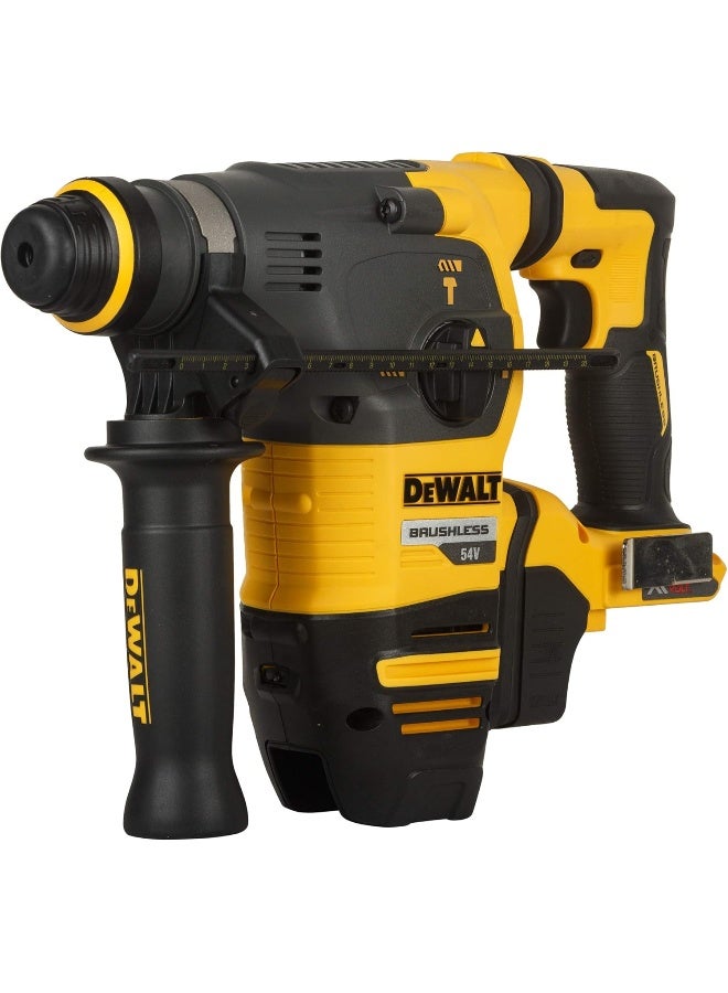 Dewalt DCH333X2 54V Xr Flexvolt Li-Ion 30Mm Sds-Plus 3 Mode 4Kg Cordless Hammer With Brushless Motor And 2X9.0Ah Batteries-Perform And Protect Shield