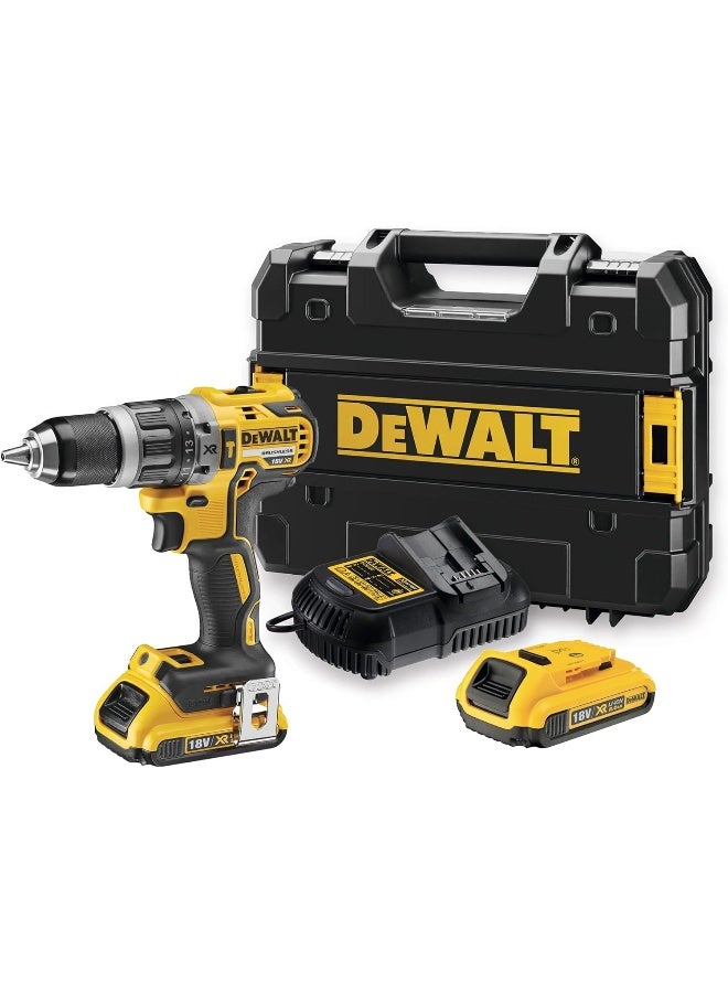 Dewalt DCD796D2-GB 18 V XR Brushless Compact Lithium-Ion Combi Drill