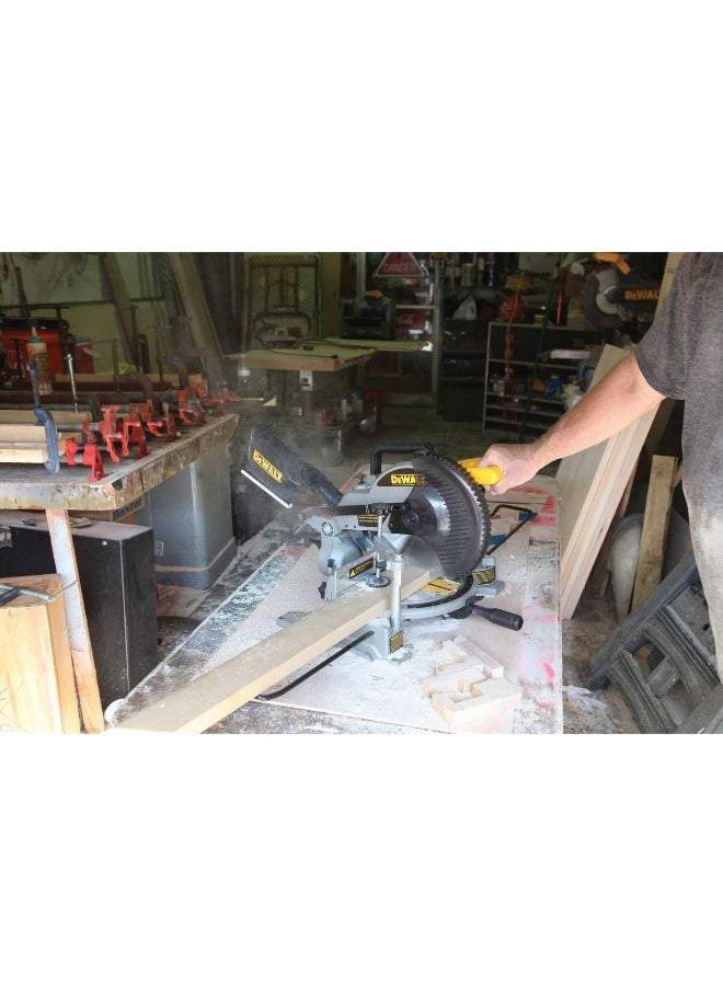 Dewalt Dw714-B5- 250Mm 1650W Non Slide Compound Mitre Saw Good For Wood And Aluminum. With Blade  Yellow Black