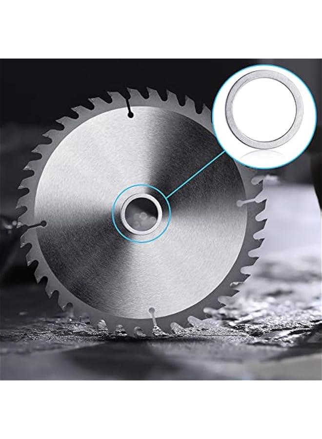 20 Pcs Saw Blade Bushing Set Saw Blade Adapter Ring Saw Blade Spacer, 1 Inch to 20 mm, 1 Inch to 5/8 Inch, 7/8 Inch to 5/8 Inch, 20 mm to 5/8 Inch, 5/8 Inch to 1/2 Inch, 4 Per Model