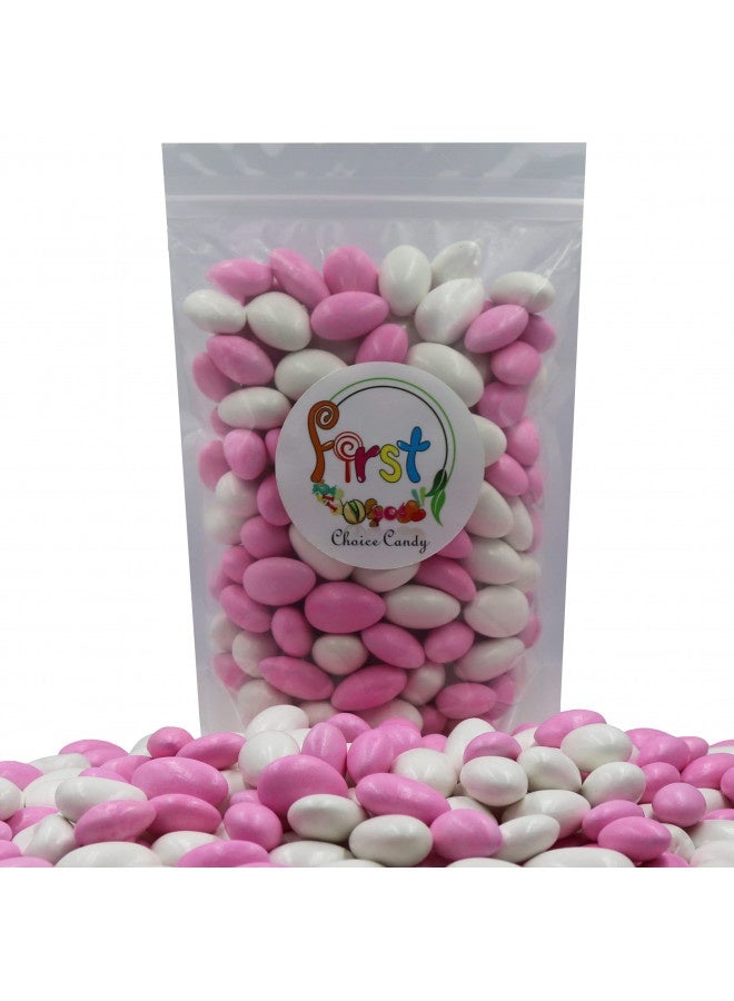 Firstchoicecandy Jordan Almonds (2 Pound, Pastel Pink And White)