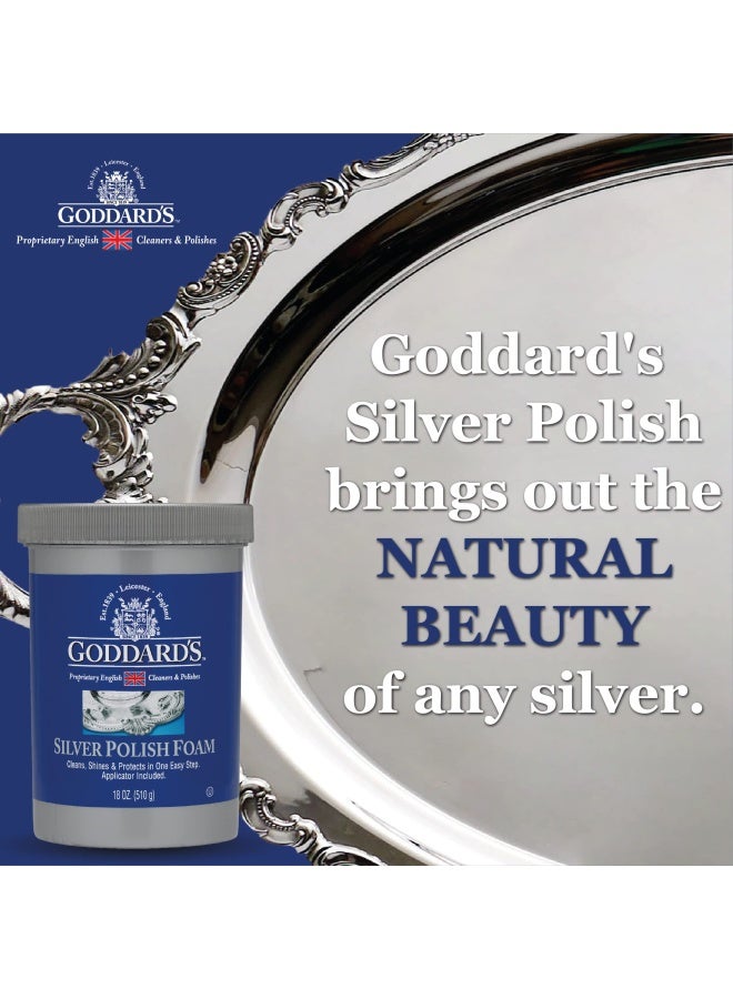 Northern Lab-Goddards 654709 Goddard S Long Shine Silver Foam  18Oz Big Value Pack