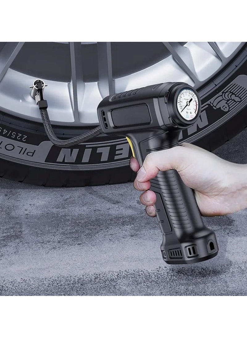 Tire Inflator Portable Air Compressor Air Pump for Car Tires 12V Auto Tire Pump with Digital Pressure Gauge