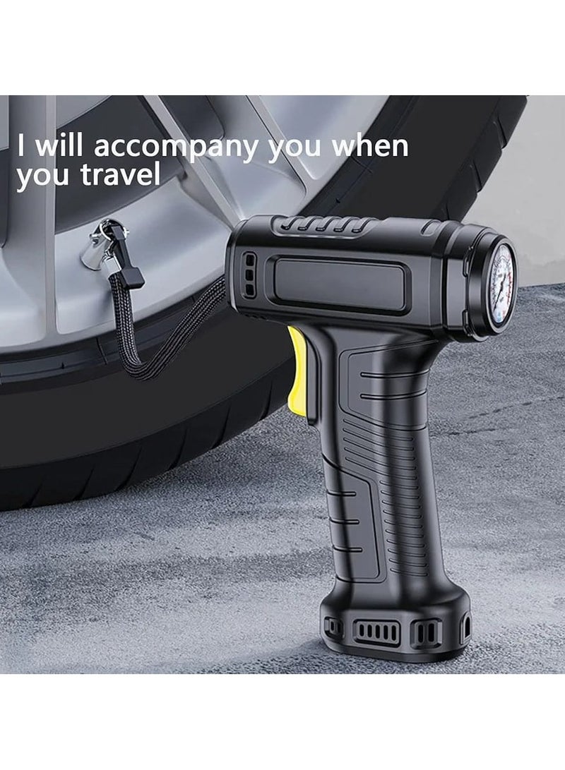 Tire Inflator Portable Air Compressor Air Pump for Car Tires 12V Auto Tire Pump with Digital Pressure Gauge