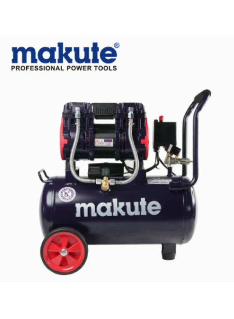 30L Oil-free Piston Air  Compressor 90l/min Nominal Volume Flow  210i/min Exhaust Gas Volume 2850rpm Portable &  Low  Noise for All Your Task (AC121-30W)