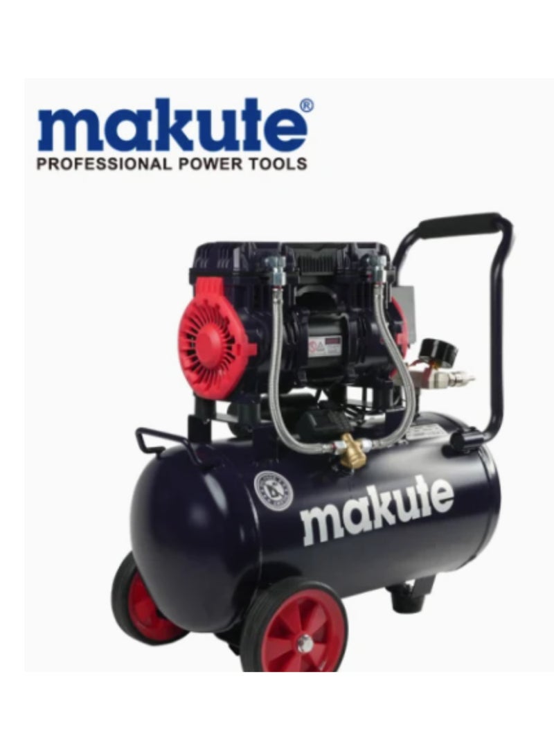 30L Oil-free Piston Air  Compressor 90l/min Nominal Volume Flow  210i/min Exhaust Gas Volume 2850rpm Portable &  Low  Noise for All Your Task (AC121-30W)