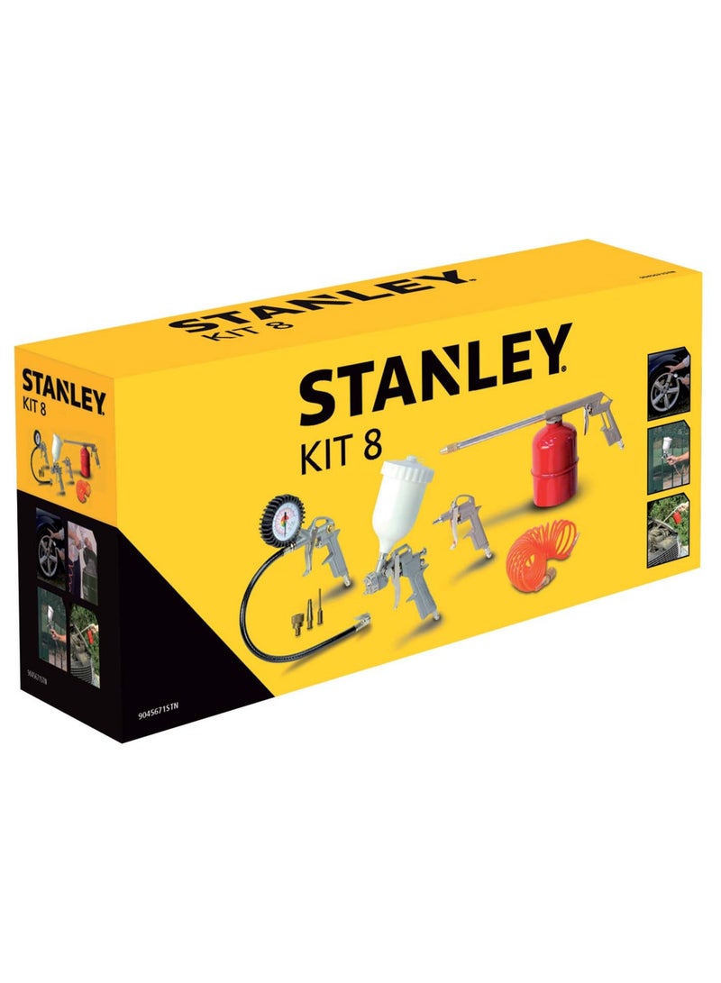 STANLEY Air Tools Kit 8 pcs