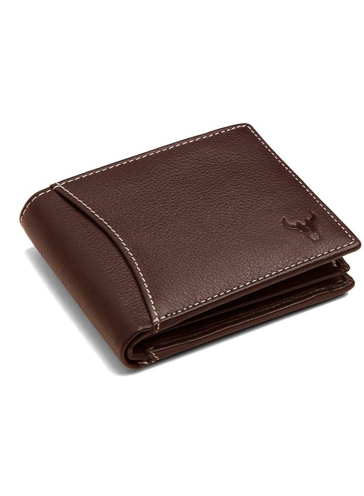 Men's Leather Wallet | RFID Protected | Pure Leather | 33YC | Brown | Product Colors May Vary