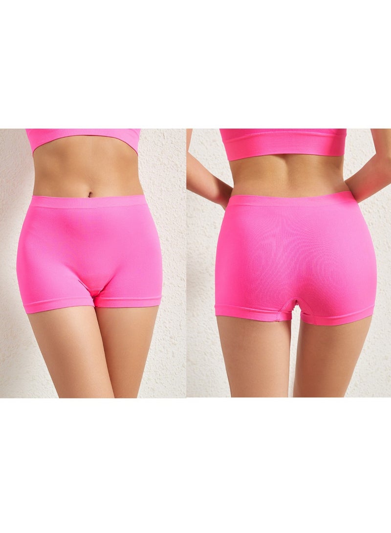 Women's Large Boxer Briefs, Can Be Worn as a Base Layer or as an Outerwear Shorts 5-Pack
