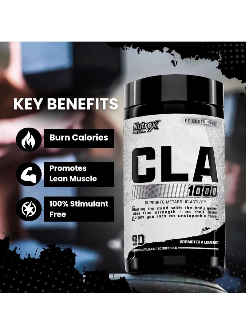 Nutrex CLA 1000mg, 90 Softgels