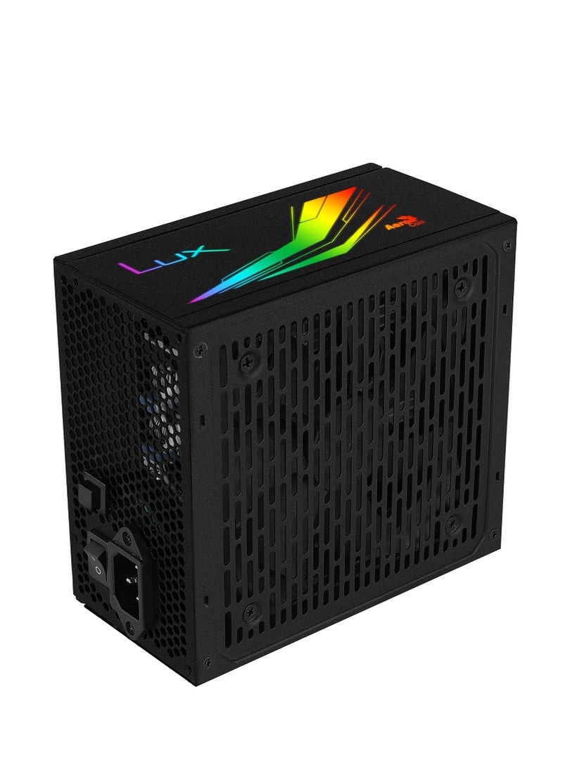 Aerocool LUX RGB 650M power supply unit 650 W Black Mega Bloks 60 classic colored building blocks, including special shapes Perfect for little hands