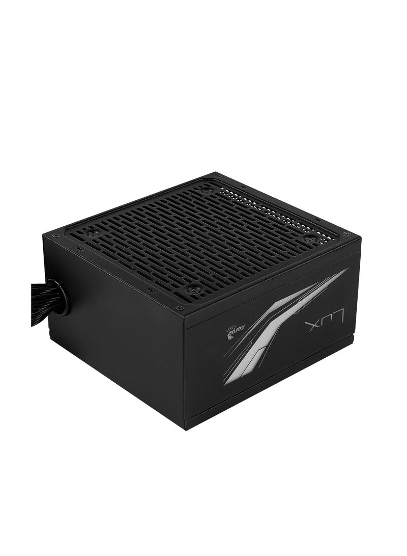 Aerocool LUX RGB 650M power supply unit 650 W Black Mega Bloks 60 classic colored building blocks, including special shapes Perfect for little hands