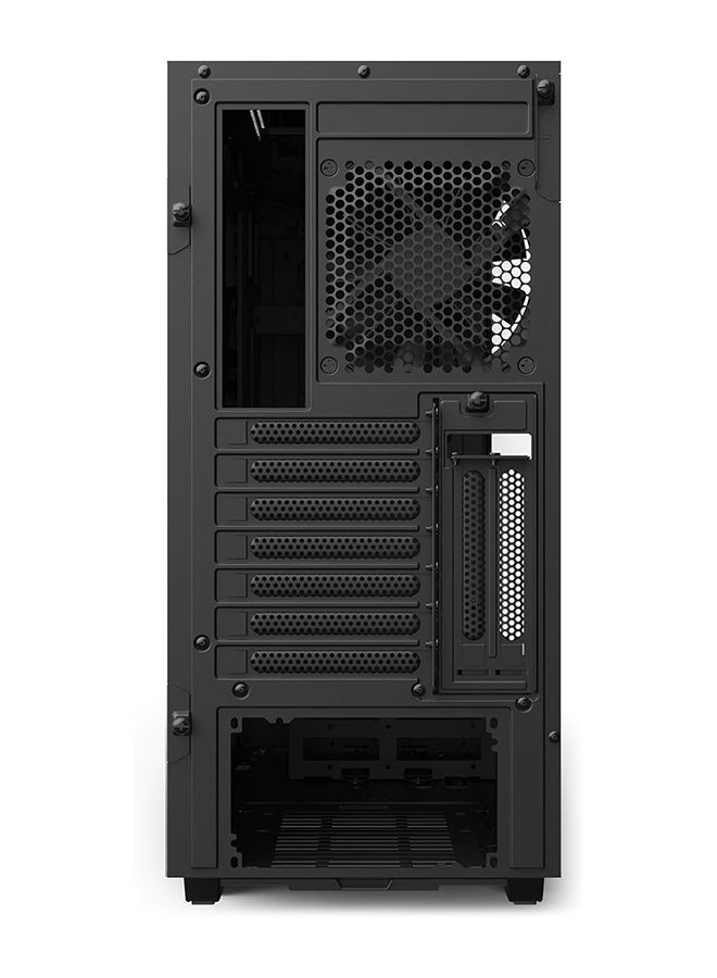 H510i - Compact ATX Mid-Tower PC Gaming Case - Front I/O USB Type-C Port - Vertical GPU Mount - Tempered Glass Side Panel - Integrated RGB Lighting - Water-Cooling Ready