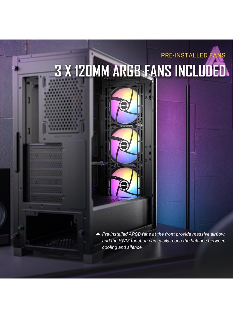 Antec Performance Series P20C ARGB, E-ATX, ATX, Micro-ATX, ITX,Mid Tower Gaming Case