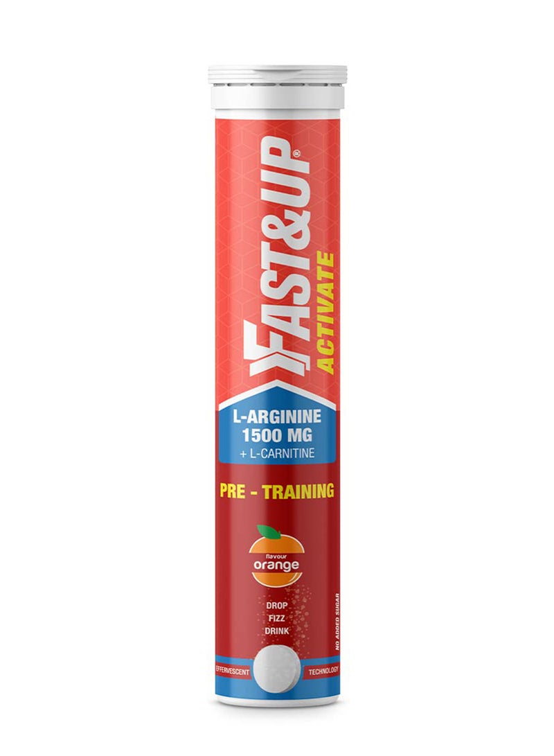 Fast & Up Activate - Caffeine Free Pre-Workout- Orange