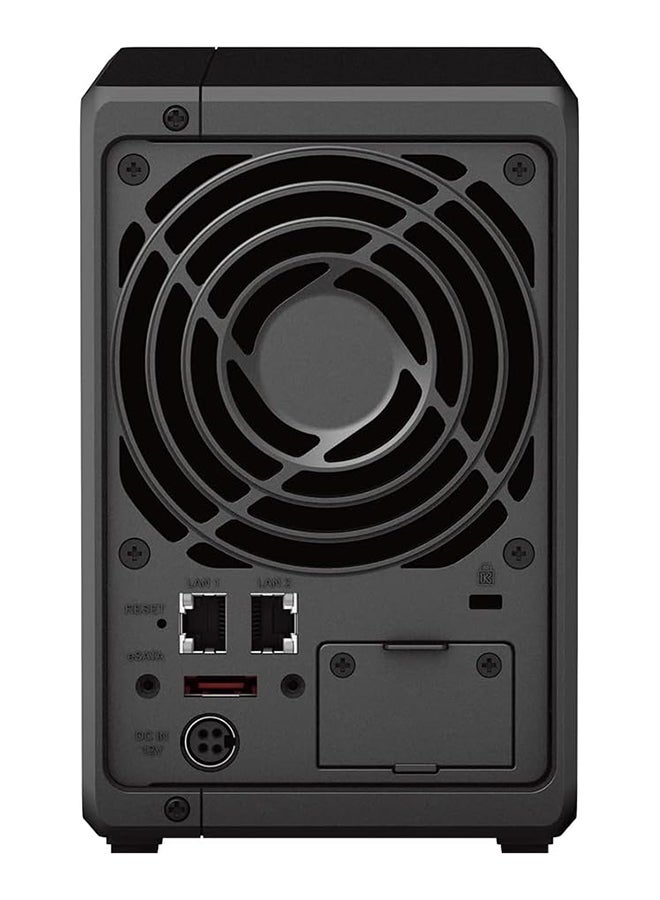 DS723+ NAS 2 Slots DualCore 3.1GHz 64b 2GB 2 Slots M.2 NVMe 2280 Black