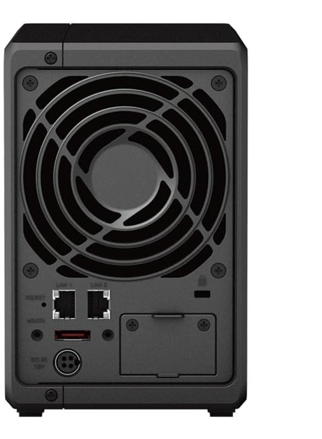 DS723+ NAS 2 Slots DualCore 3.1GHz 64b 2GB 2 Slots M.2 NVMe 2280 Black