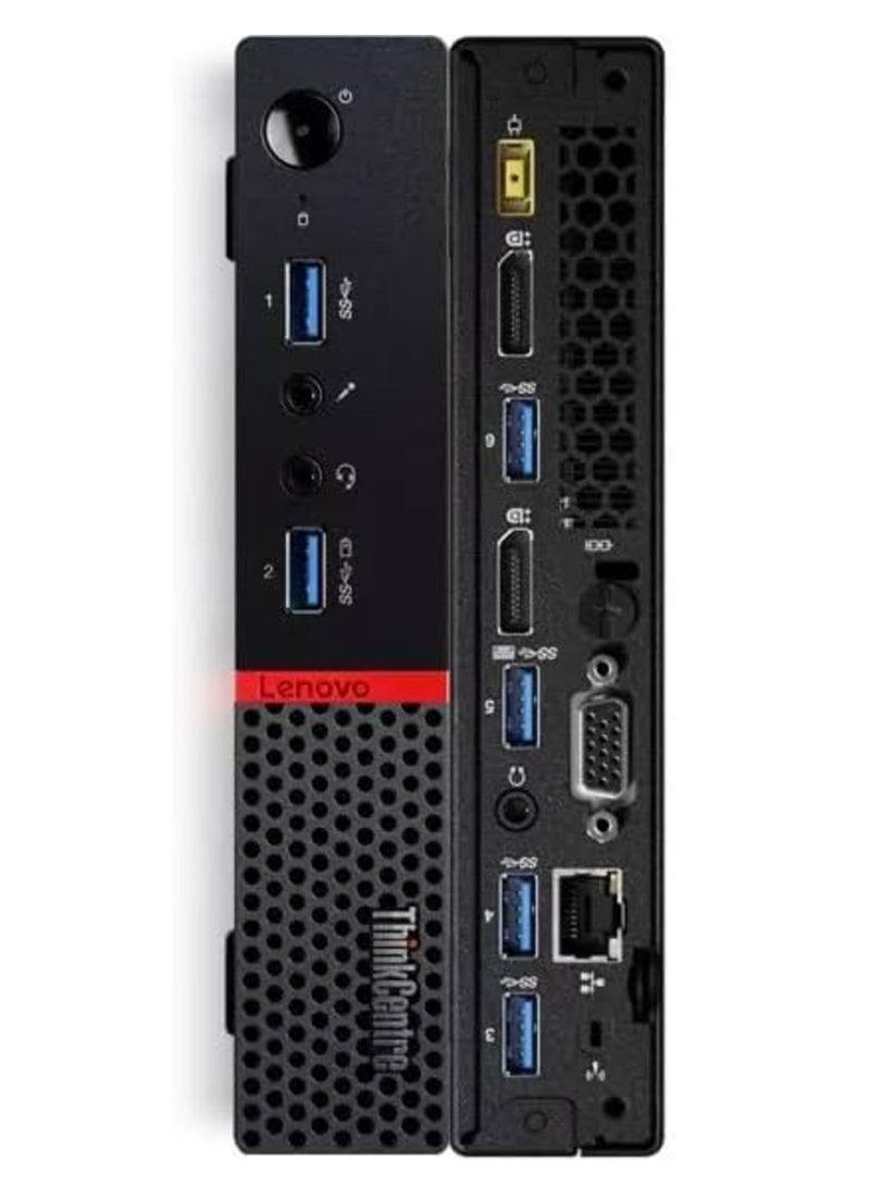 Lenovo ThinkCentre Tiny M700 Desktop - Intel Core i5 6th Gen, 8GB RAM, 256GB SSD, Includes Original Adapter, Keyboard and Mouse, Open Box Model for Small and Powerful Performance