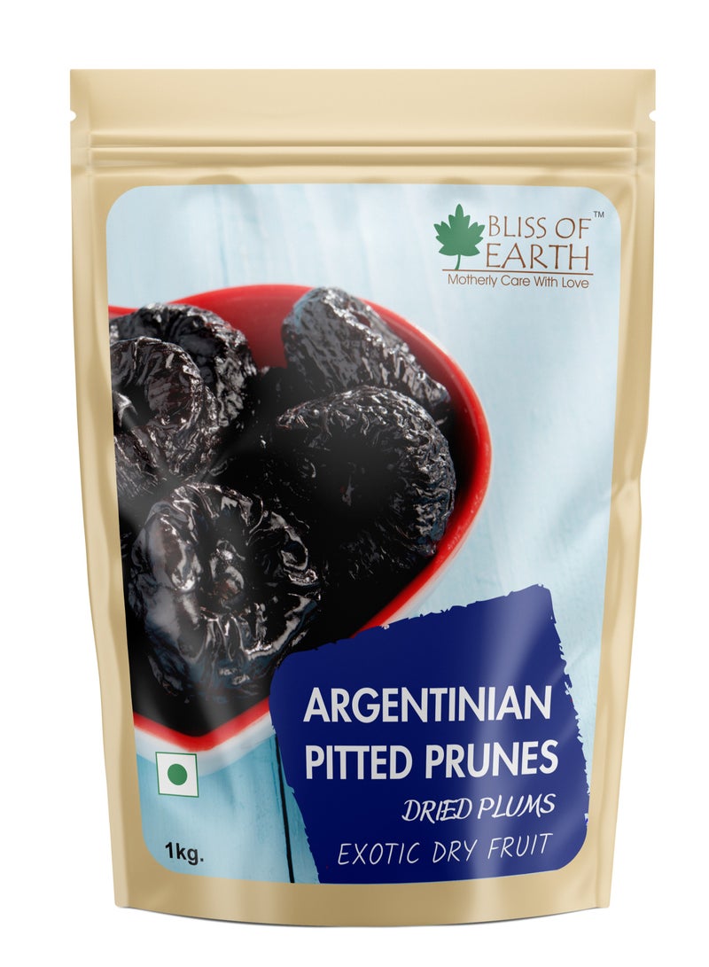 1KG Argentinian Pitted Prunes Dried Plums Exotic Dry Fruit  Healthy and Tasty