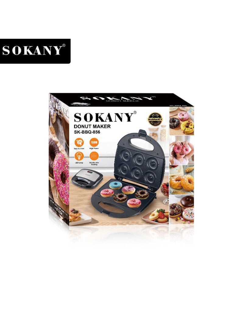 Sokany Donut cake maker SK-BBQ-856 portable 750w-sided home heating