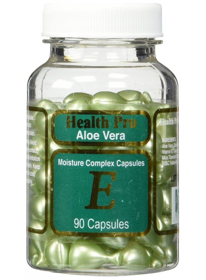 Aloe Vera & Vitamin E Skin Oil, 90 green Capsules